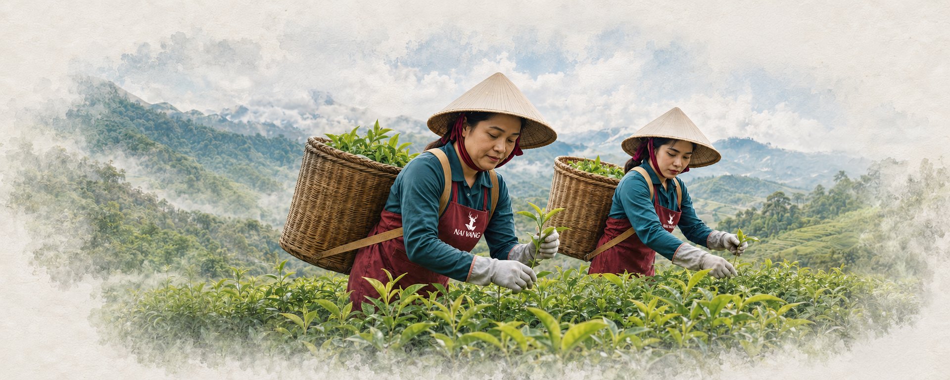 Trà hữu cơ Nai Vàng