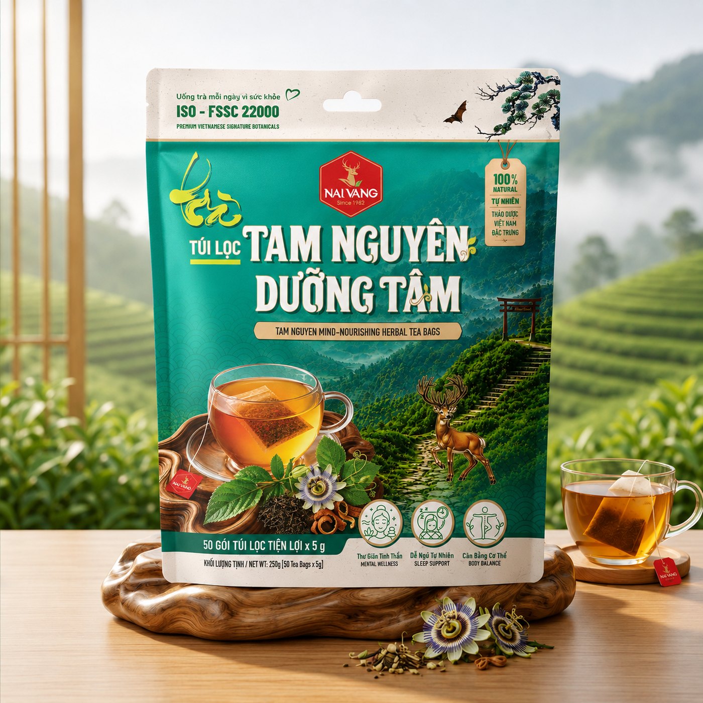 Trà Túi Lọc Tam Nguyên Dưỡng Tâm
