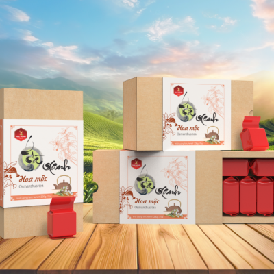 Trà Móc Câu Hoa Mộc Nai Vàng