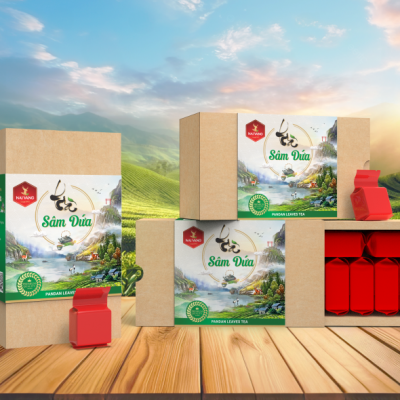 Trà Sâm Dứa Nai Vàng