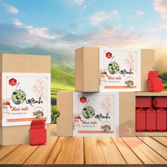 Trà Móc Câu Hoa Mộc Nai Vàng